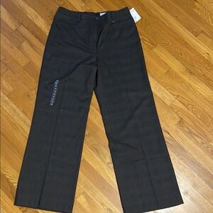 H&M Black and Brown Trousers